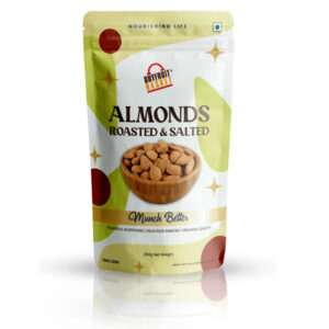 Roasted Salted Almonds (250g)
